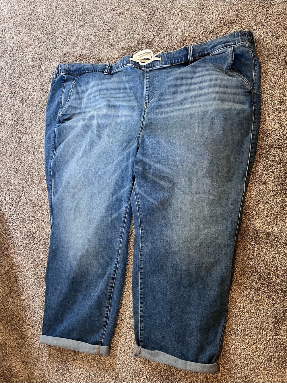 Torrid Pull On Boyfriend Crop Jeans Size 5 5X 28